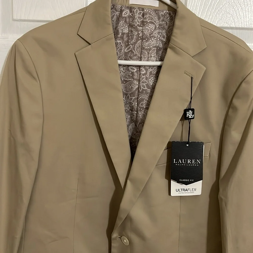 Lauren Ralph Lauren Men's UltraFlex Classic-Fit Sport Coat Tan
